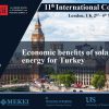 Economic benefits of solar energy for Turkey