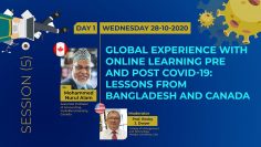 Global experience with online learning pre and post Covid-19: lessons from Bangladesh and Canada