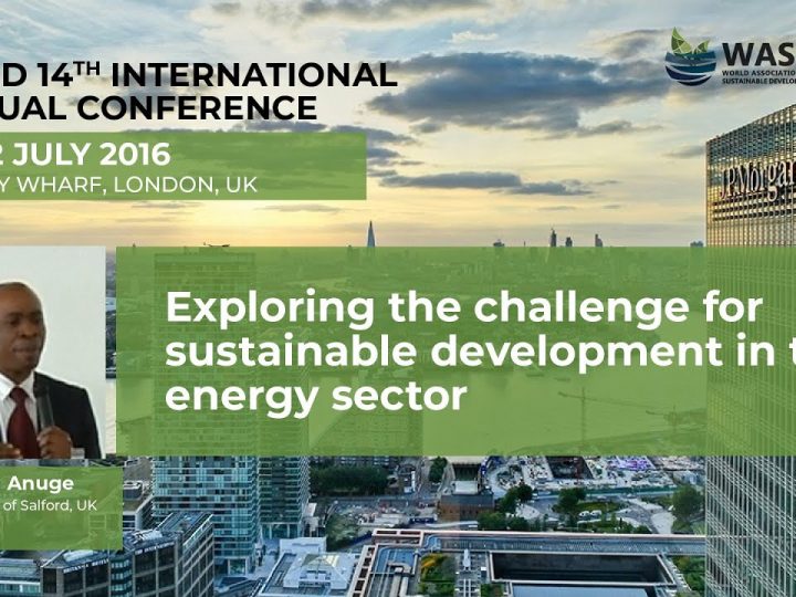 Exploring the challenge for sustainable development in the energy sector